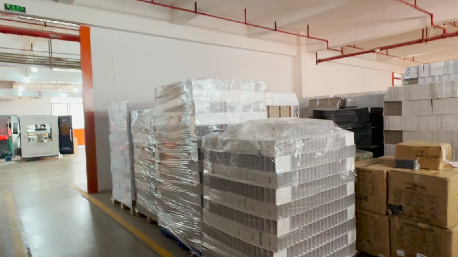 Finished goods shipment