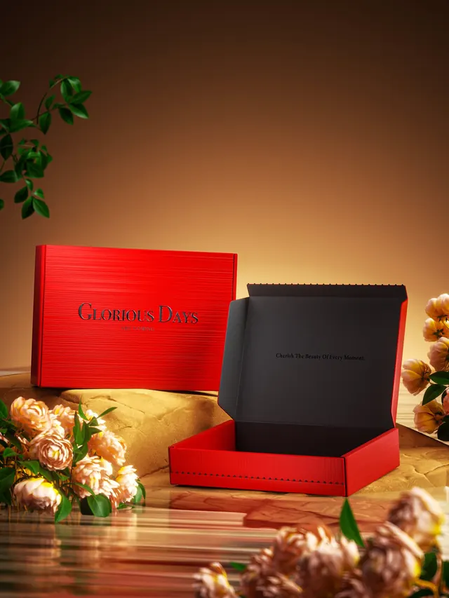Custom mailer box packaging reference for quotation